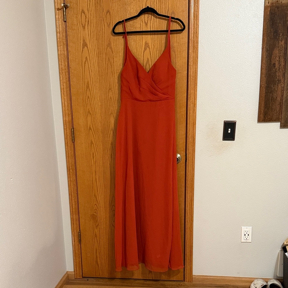 Azazie Davis Bridesmaid Dress (Paprika)